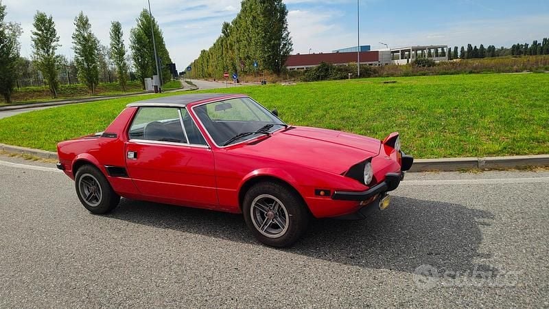 Usata Fiat X 1/9 1970 Rosso Cabrio