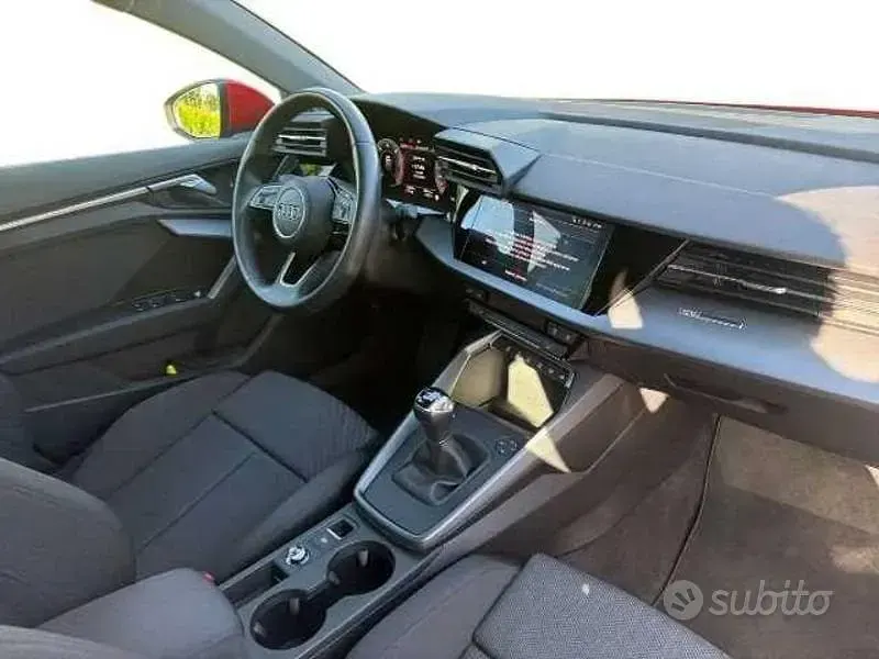 Usata Audi A3 Advanced Plus 116 CV (85 kW) 2024 Rosso Berlina