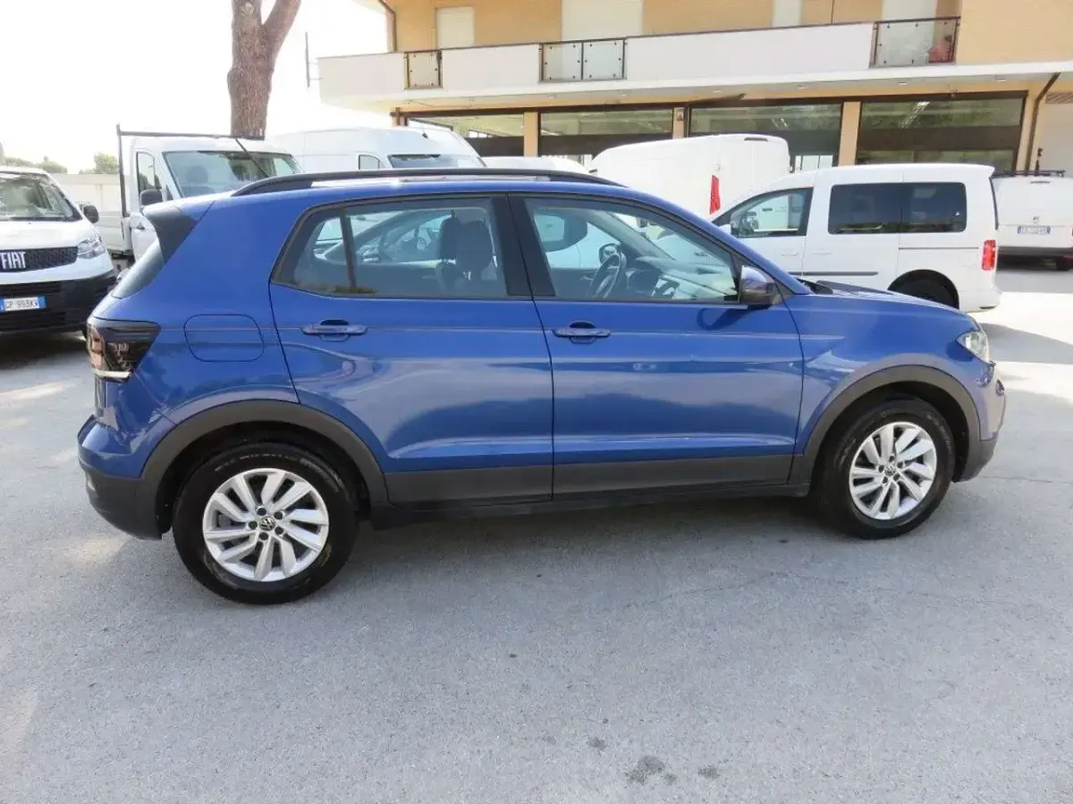 Usata VW T-Cross Style 95 CV (69 kW) 2022 Azzurro SUV