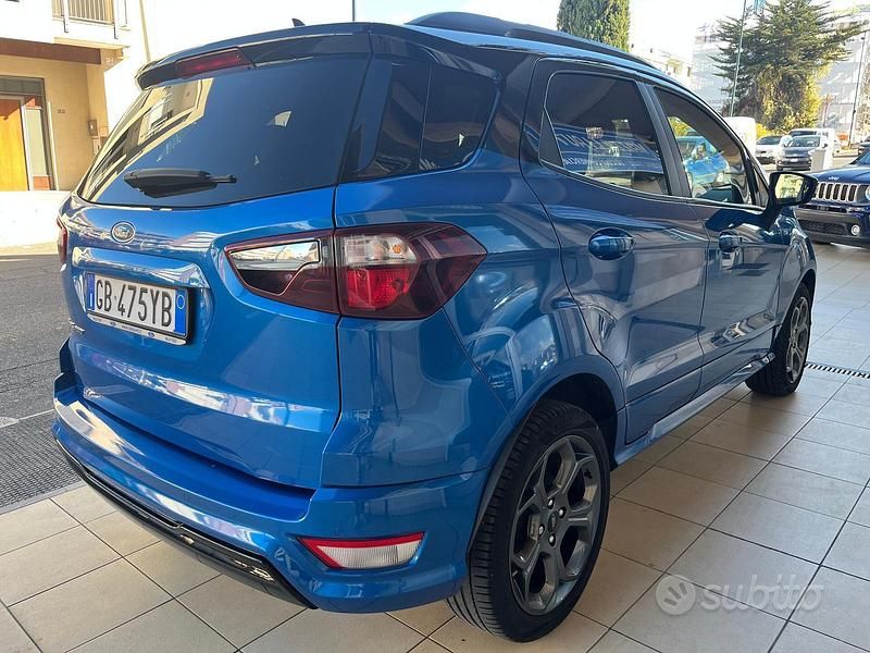 Usata Ford Ecosport ST-Line 100 CV (73 kW) 2020 Blu SUV