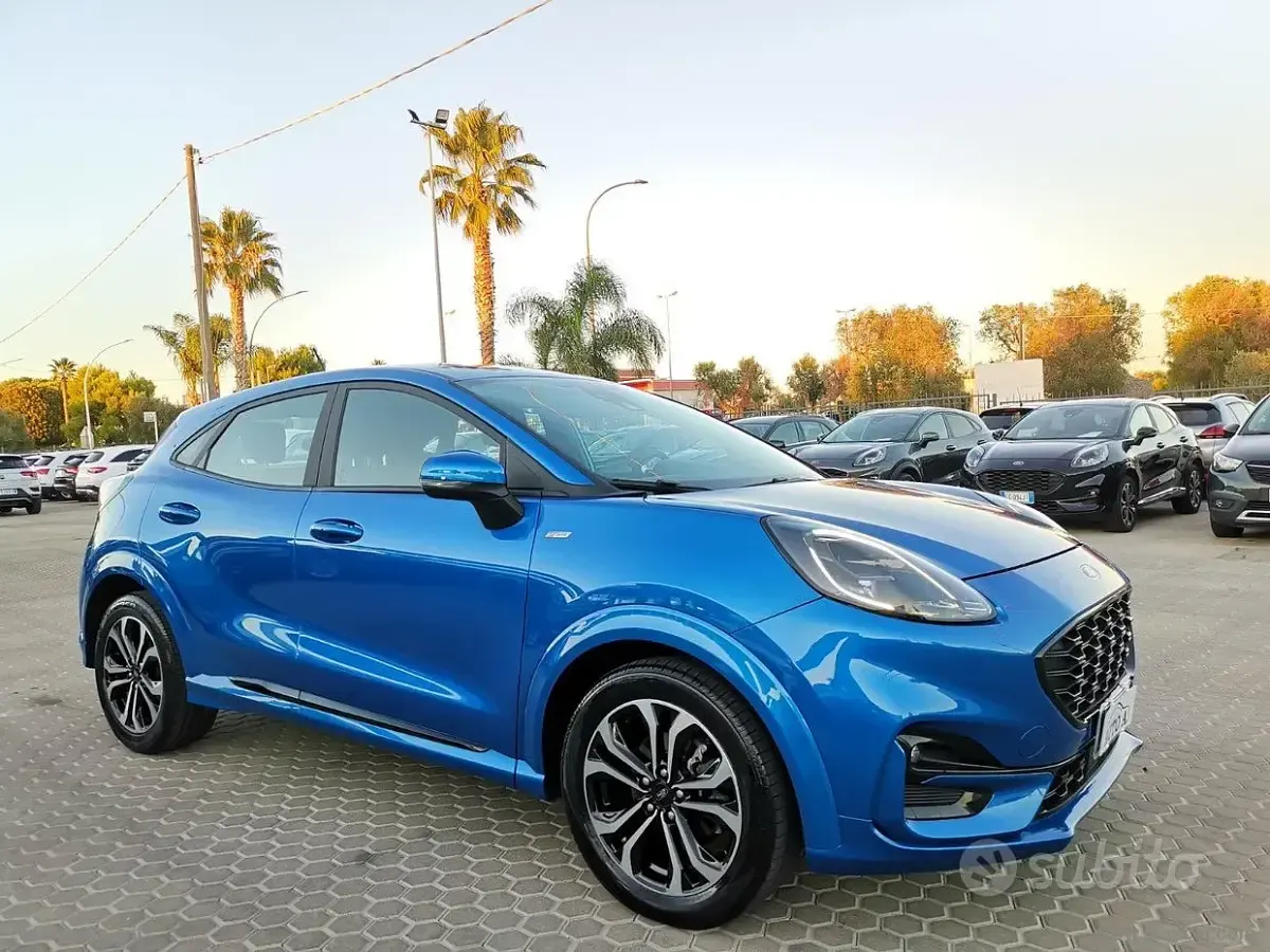 Usata Ford Puma ST-Line 125 CV (91 kW) 2022 Blu/azzurro SUV
