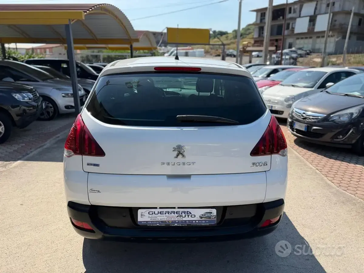 Usata Peugeot 3008 Allure 120 CV (88 kW) 2015 Bianco Station wagon