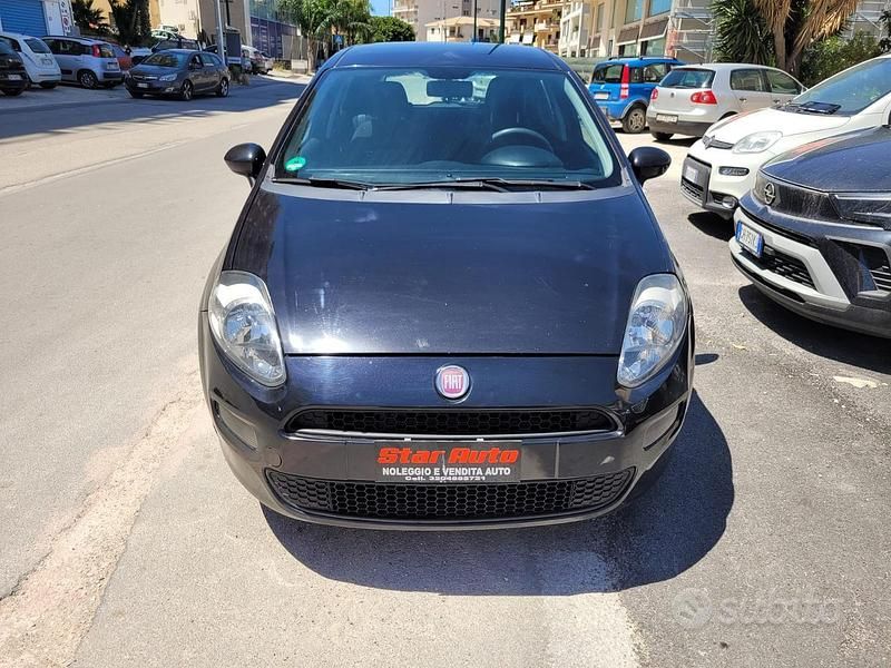 Usata Fiat Grande Punto Street 2014 Nero Utilitaria