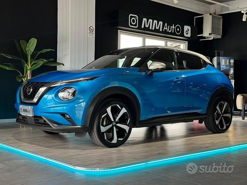 Usata Nissan Juke N-Connecta 114 CV (83 kW) 2021 Blu SUV