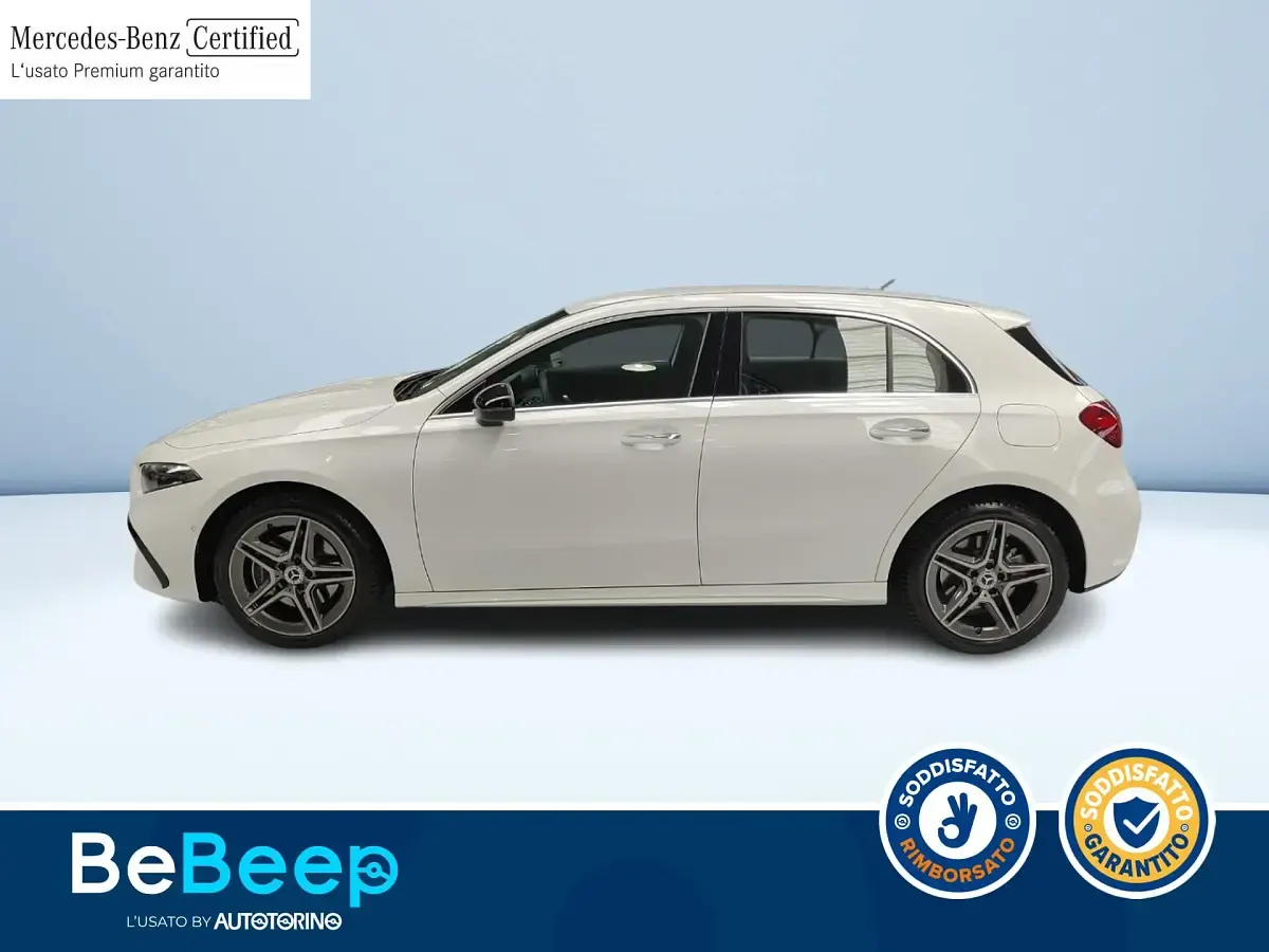 Usata Mercedes A250 Advanced Plus 160 CV (117 kW) 2023 Bianco pastello Berlina
