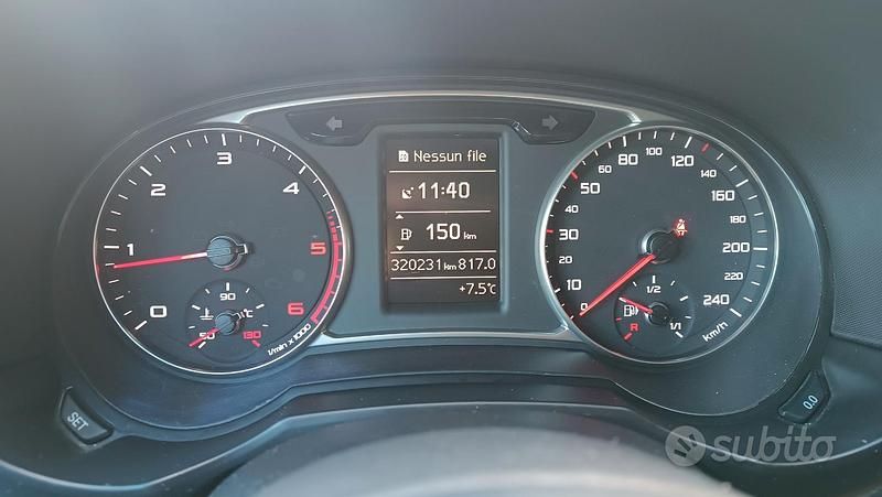 Usata Audi A1 2012 Nero Utilitaria