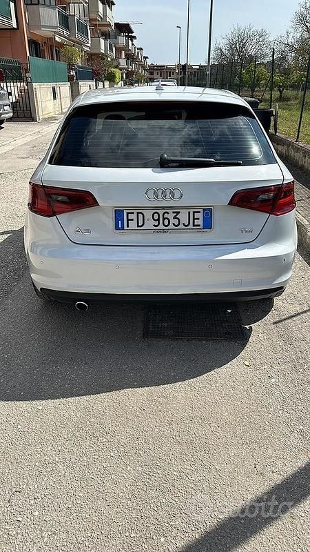 Usata Audi A3 116 CV (85 kW) 2016 Bianco Berlina