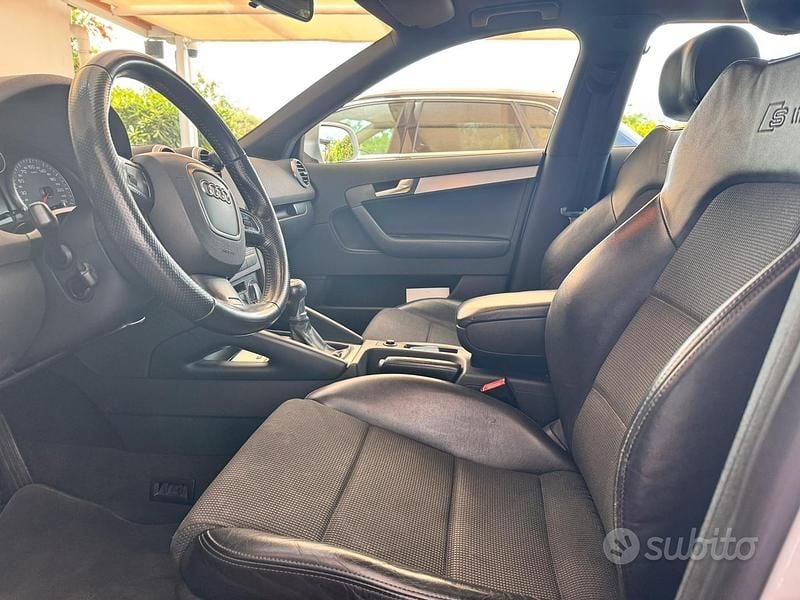 Usata Audi A3 S-Line 2012 Bianco Berlina