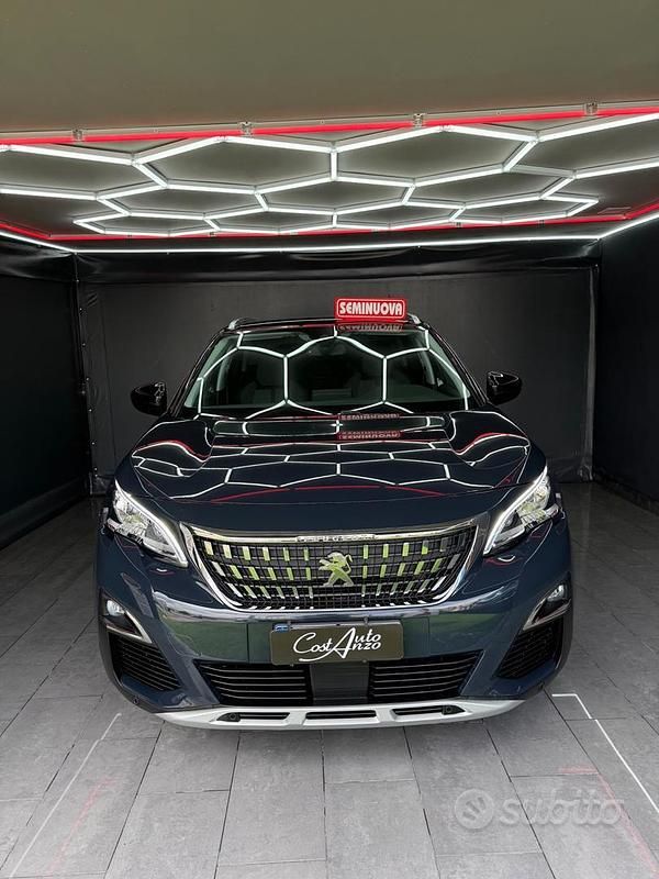 Usata Peugeot 3008 Allure 131 CV (96 kW) 2018 Blu SUV