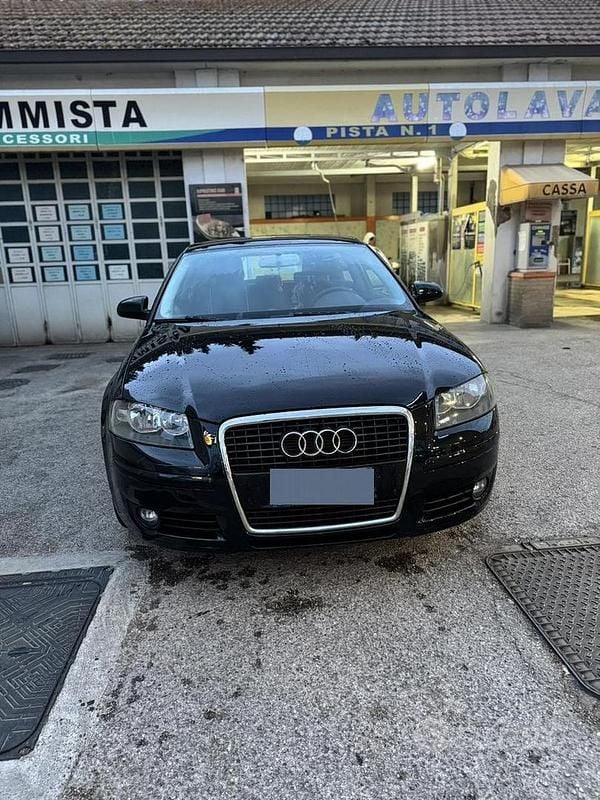 Usata Audi A3 140 CV (102 kW) 2009 Nero Utilitaria