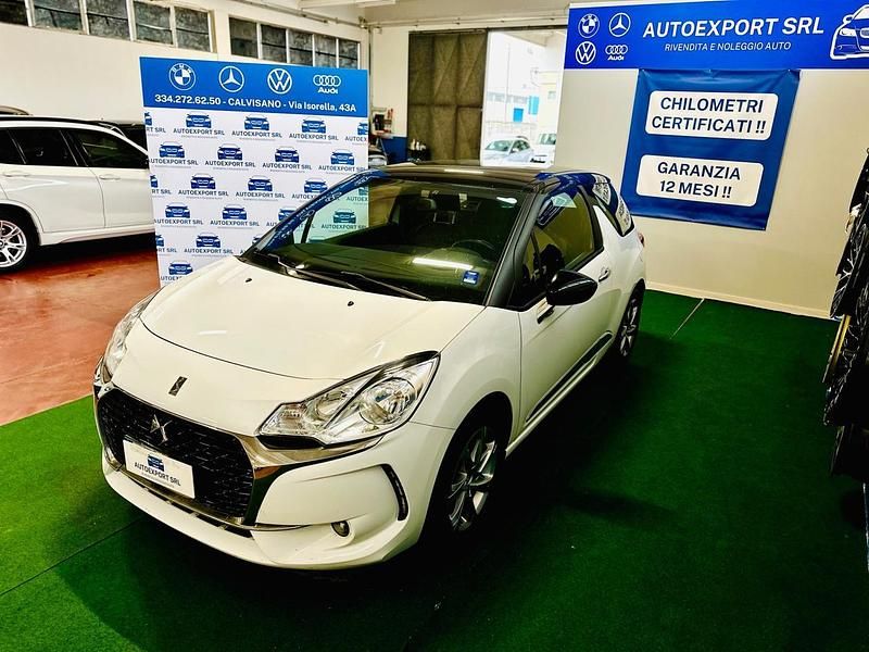 Usata DS Automobiles DS3 82 CV (60 kW) 2017 Bianco Coupé