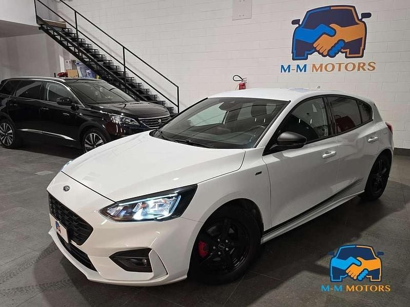 Bianco Usata 2020 Ford Focus ST-Line Berlina | 16.490 € (Super prezzo) - Immagine 1/4