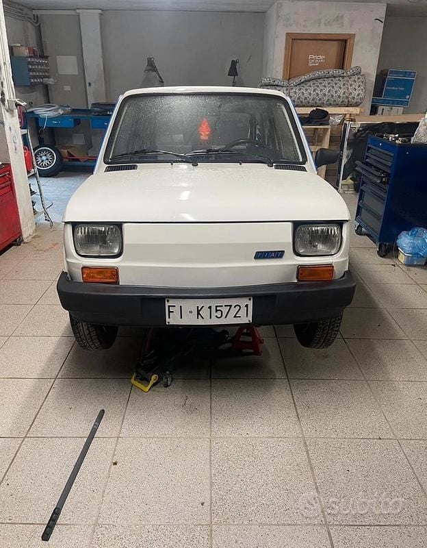 Usata Fiat 126 25 CV (18 kW) 1989 Bianco Utilitaria