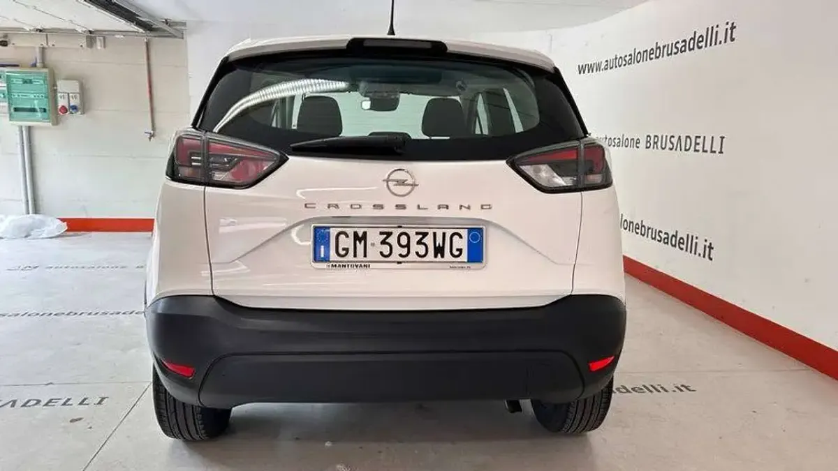 Usata Opel Crossland Edition 110 CV (80 kW) 2023 Bianco ibis SUV
