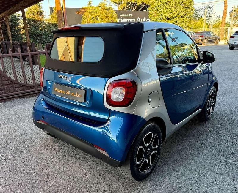 Usata Smart ForTwo Cabrio 71 CV (52 kW) 2016 Blu/azzurro Cabrio
