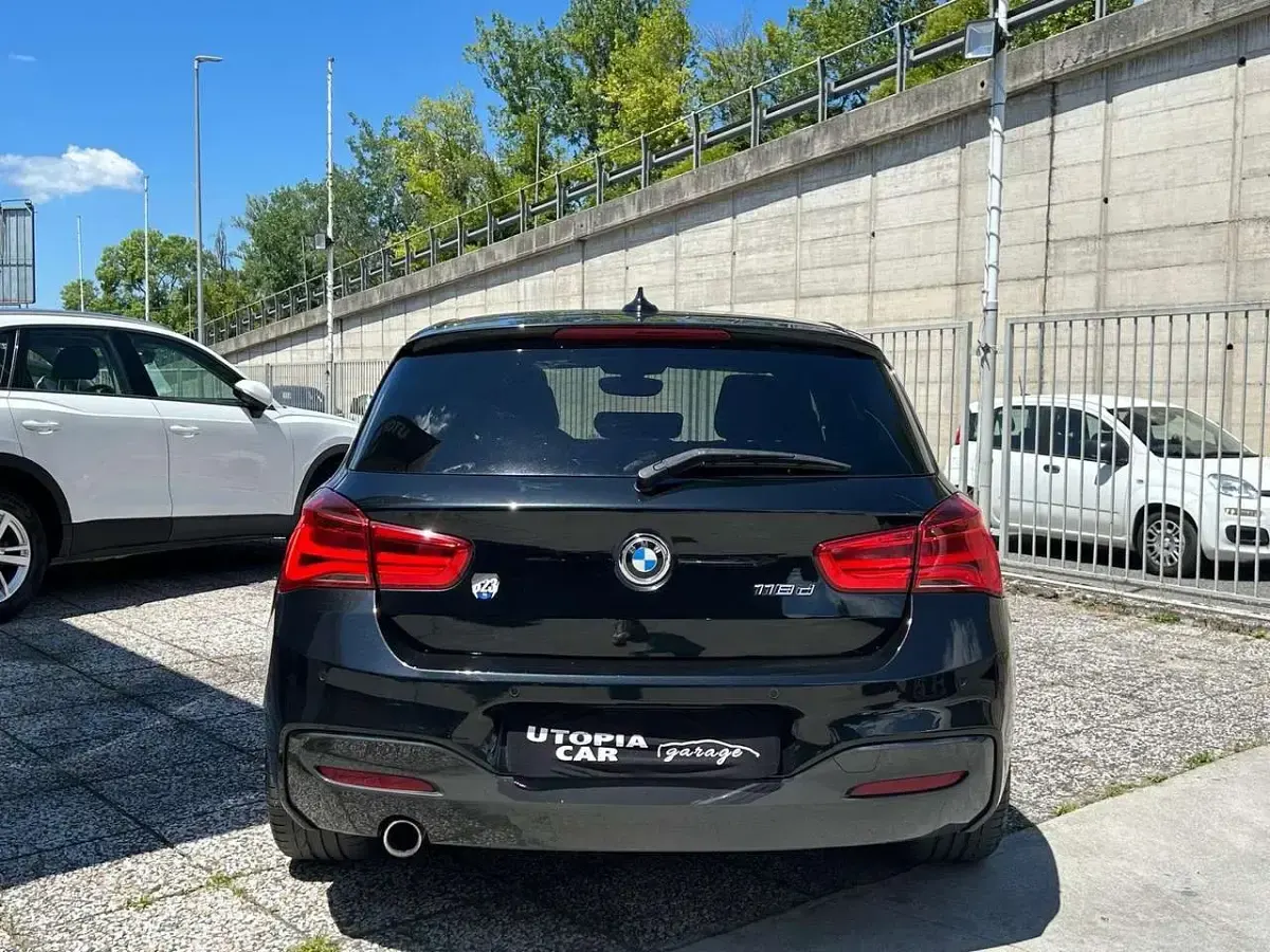 Usata BMW 118 M Sport 150 CV (110 kW) 2019 Nero Utilitaria