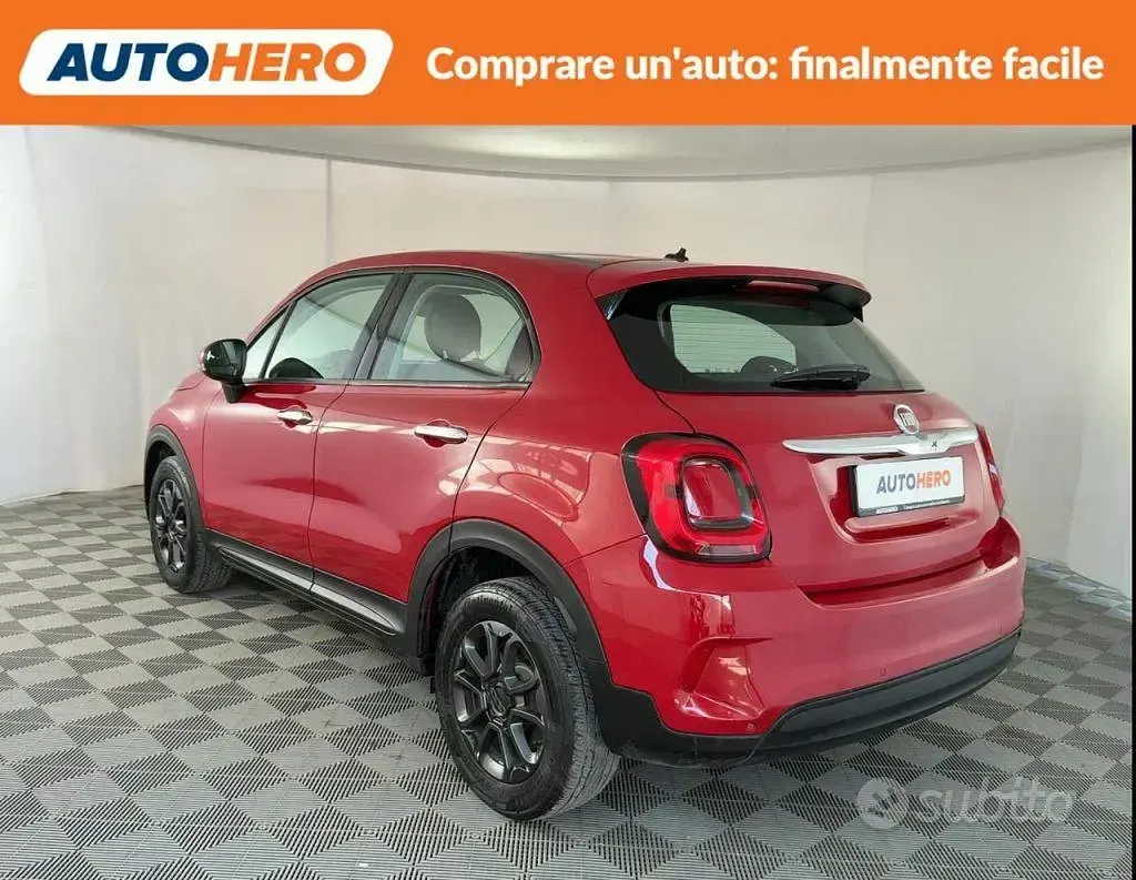Usata Fiat 500X Lounge 120 CV (88 kW) 2020 Rosso SUV