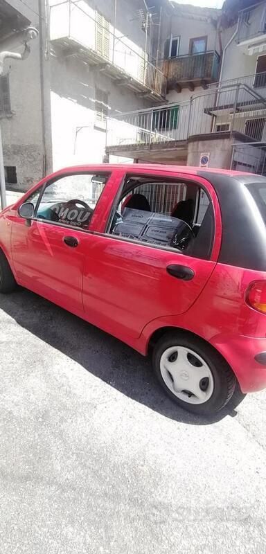 Usata Chevrolet Matiz 51 CV (37 kW) 1998 Rosso Utilitaria