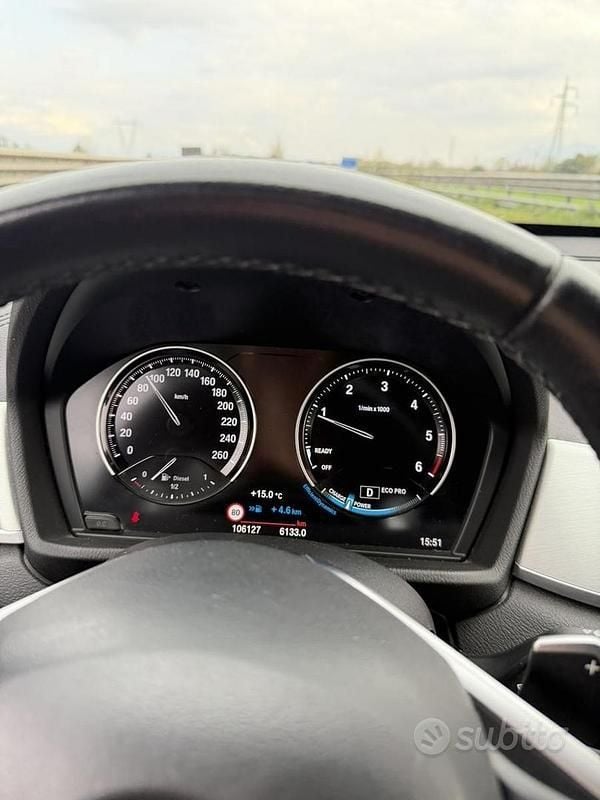 Usata BMW X1 xLine 150 CV (110 kW) 2021 Nero SUV