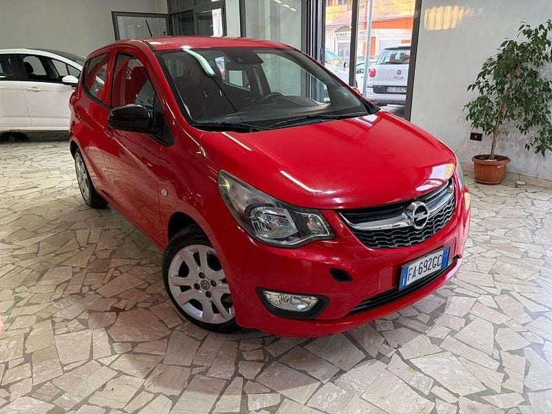 Rosso Usata 2015 Opel Karl Cosmo Due volumi | 4500 € (Buon prezzo) - Immagine 1/4