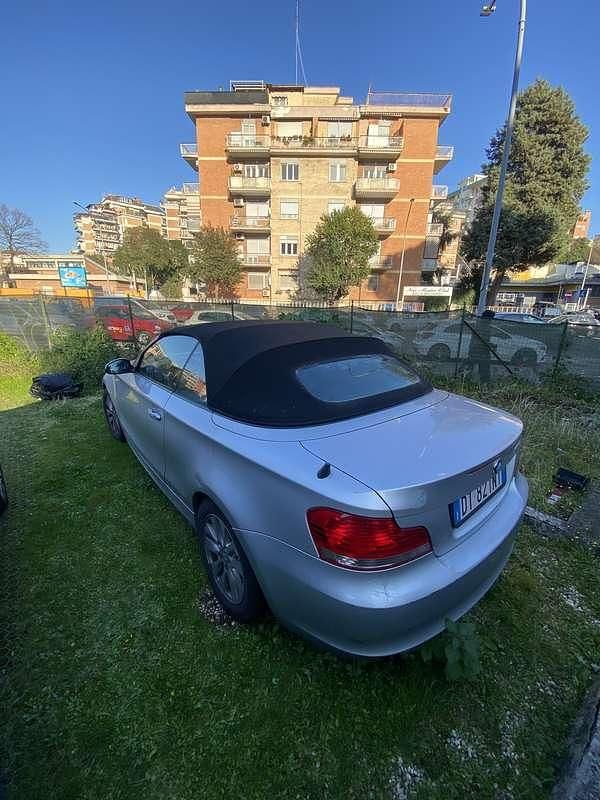 Usata BMW 118 Cabriolet Efficient Dynamics 143 CV (105 kW) 2009 Argento Cabrio