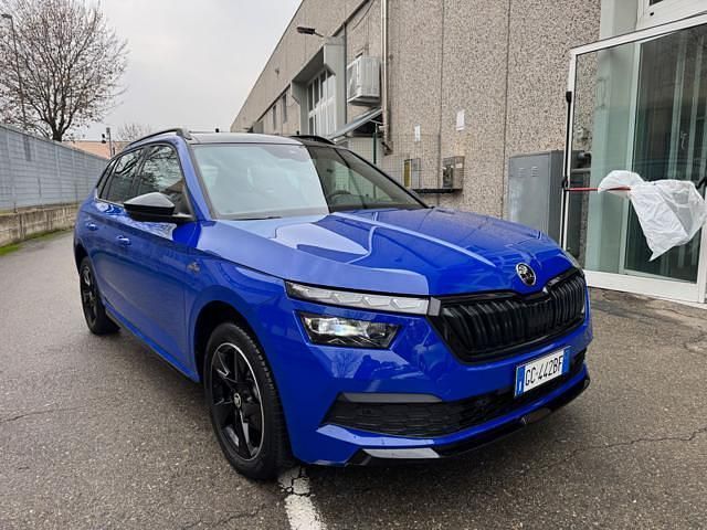 Usata Skoda Kamiq Monte Carlo 89 CV (65 kW) 2020 Blu SUV