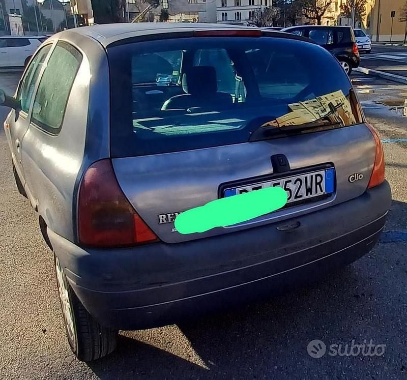Usata Renault Clio II 1998 Grigio Utilitaria