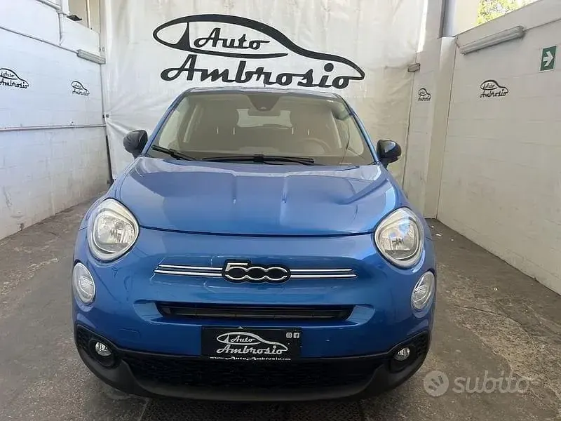 Usata Fiat 500X 95 CV (69 kW) 2022 Bluazzurro SUV