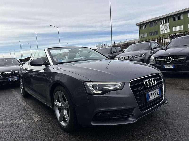 Usata Audi A5 Cabriolet Advanced 245 CV (180 kW) 2012 Grigio Cabrio