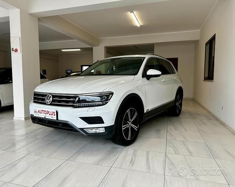 Usata VW Tiguan Executive 150 CV (110 kW) 2016 Bianco SUV