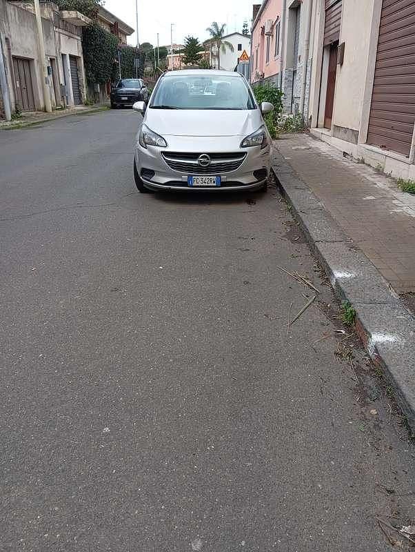 Usata Opel Corsa 69 CV (50 kW) 2016 Argento Utilitaria