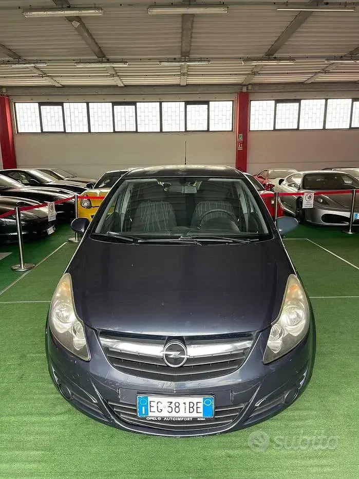 Usata Opel Corsa 86 CV (63 kW) 2011 Grigio Utilitaria