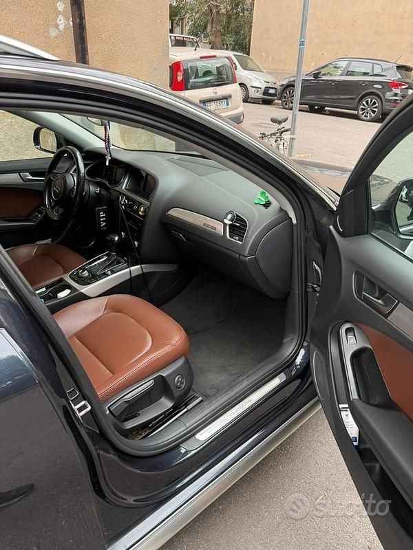 Usata Audi A4 Allroad 190 CV (139 kW) 2014 Blu Station wagon