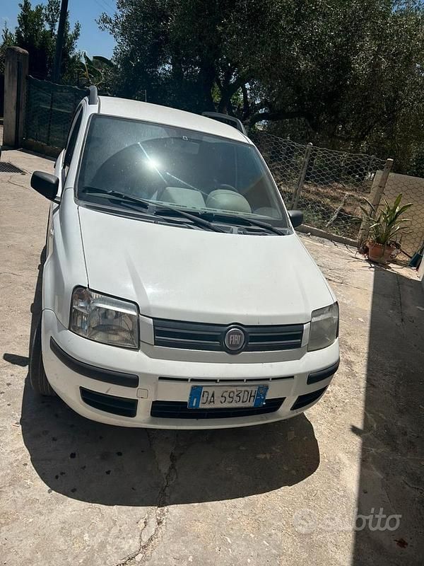 Usata Fiat Panda 75 CV (55 kW) 2006 Bianco Utilitaria
