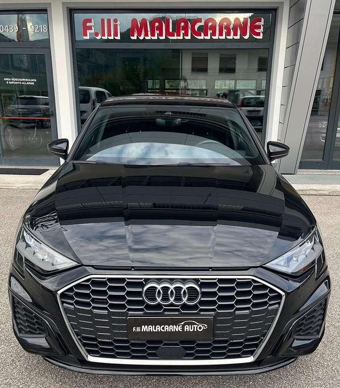 Usata Audi A3 S-Line 150 CV (110 kW) 2020 Nero Berlina