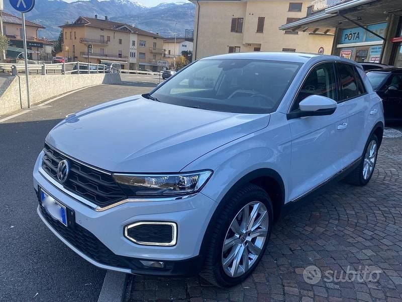 Usata VW T-Roc Advance 150 CV (110 kW) 2018 Bianco SUV