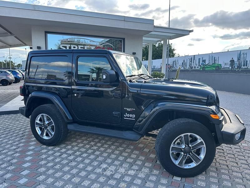 Usata Jeep Wrangler Sahara 200 CV (147 kW) 2020 Nero SUV