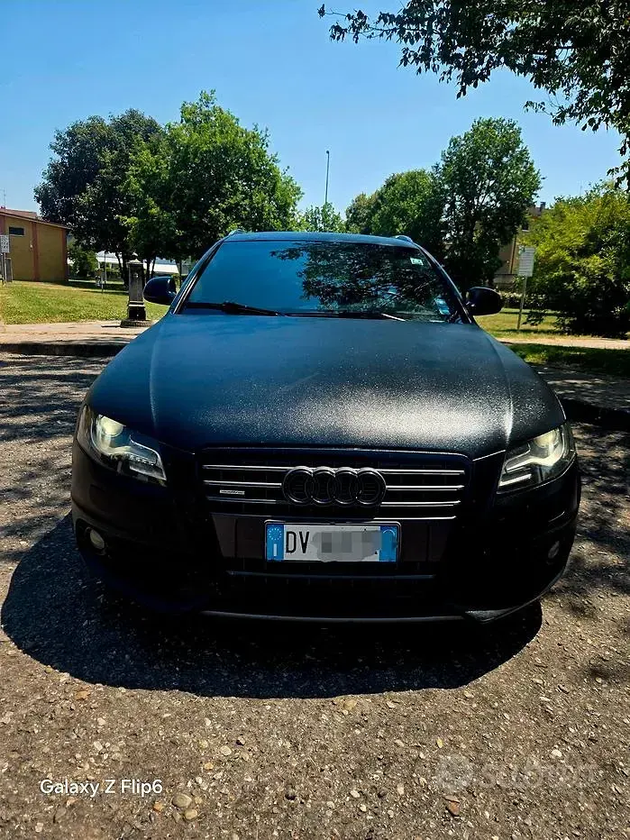 Usata Audi A4 S-Line 170 CV (125 kW) 2010 Nero Station wagon