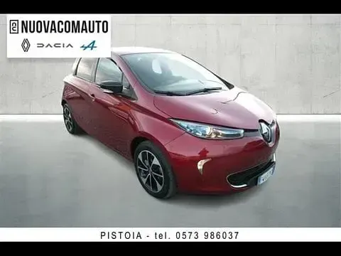 Usata Renault Zoe Intens 80 kW (109 CV) 2019 Rosso Utilitaria