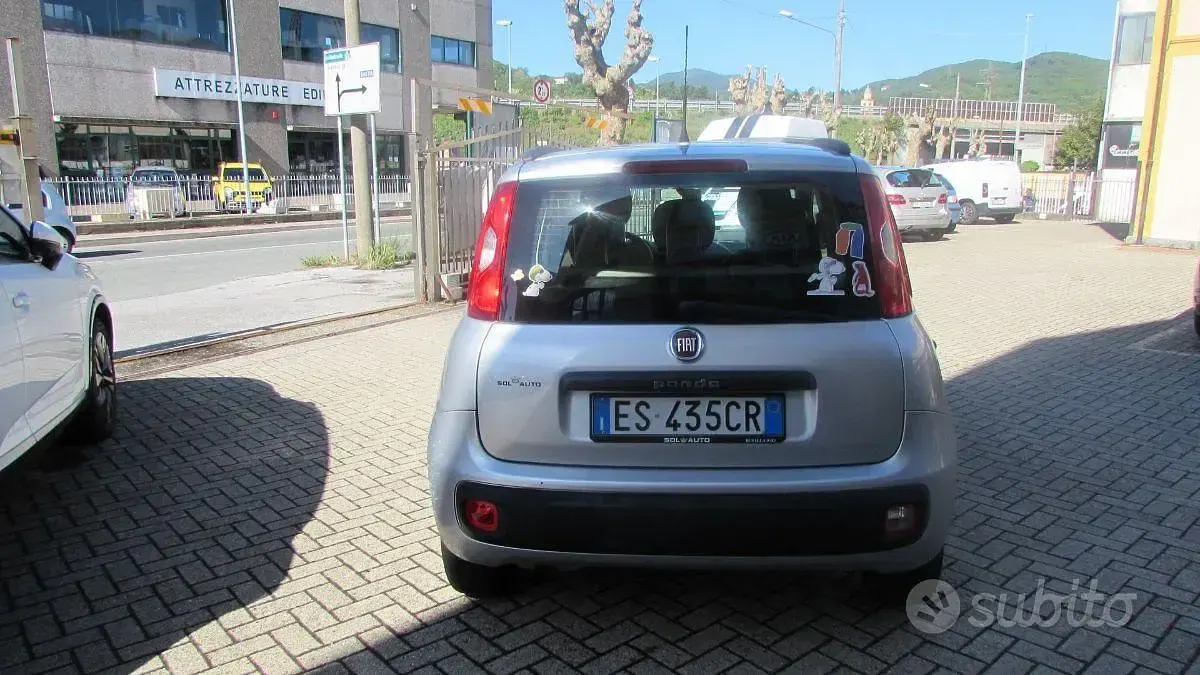 Usata Fiat Panda Pop 69 CV (50 kW) 2013 Argento Utilitaria