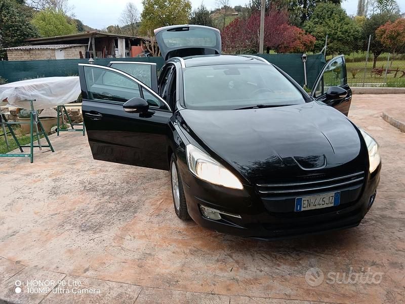 Usata Peugeot 508 SW 115 CV (84 kW) 2012 Nero Station wagon