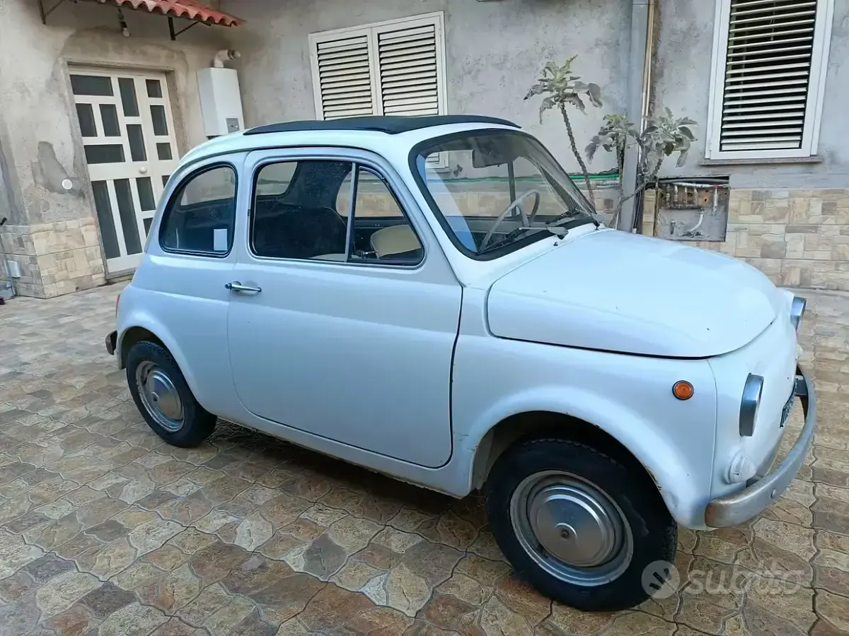 Usata Fiat 500 1970 Bianco Utilitaria