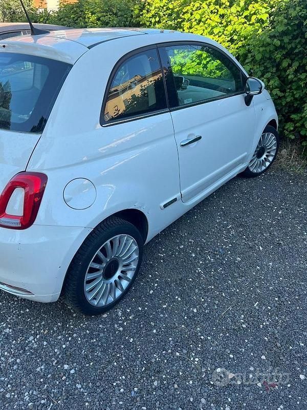 Usata Fiat 500 95 CV (69 kW) 2017 Bianco Cabrio