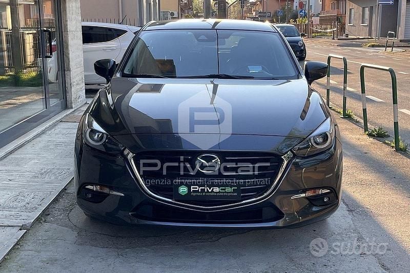 Usata Mazda 3 Exceed 105 CV (77 kW) 2017 Grigio Berlina