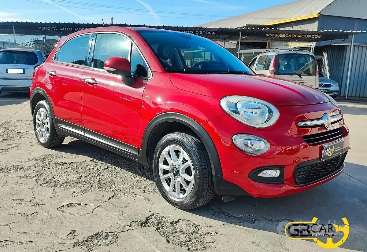 Usata Fiat 500X Lounge 140 CV (102 kW) 2018 Rosso SUV