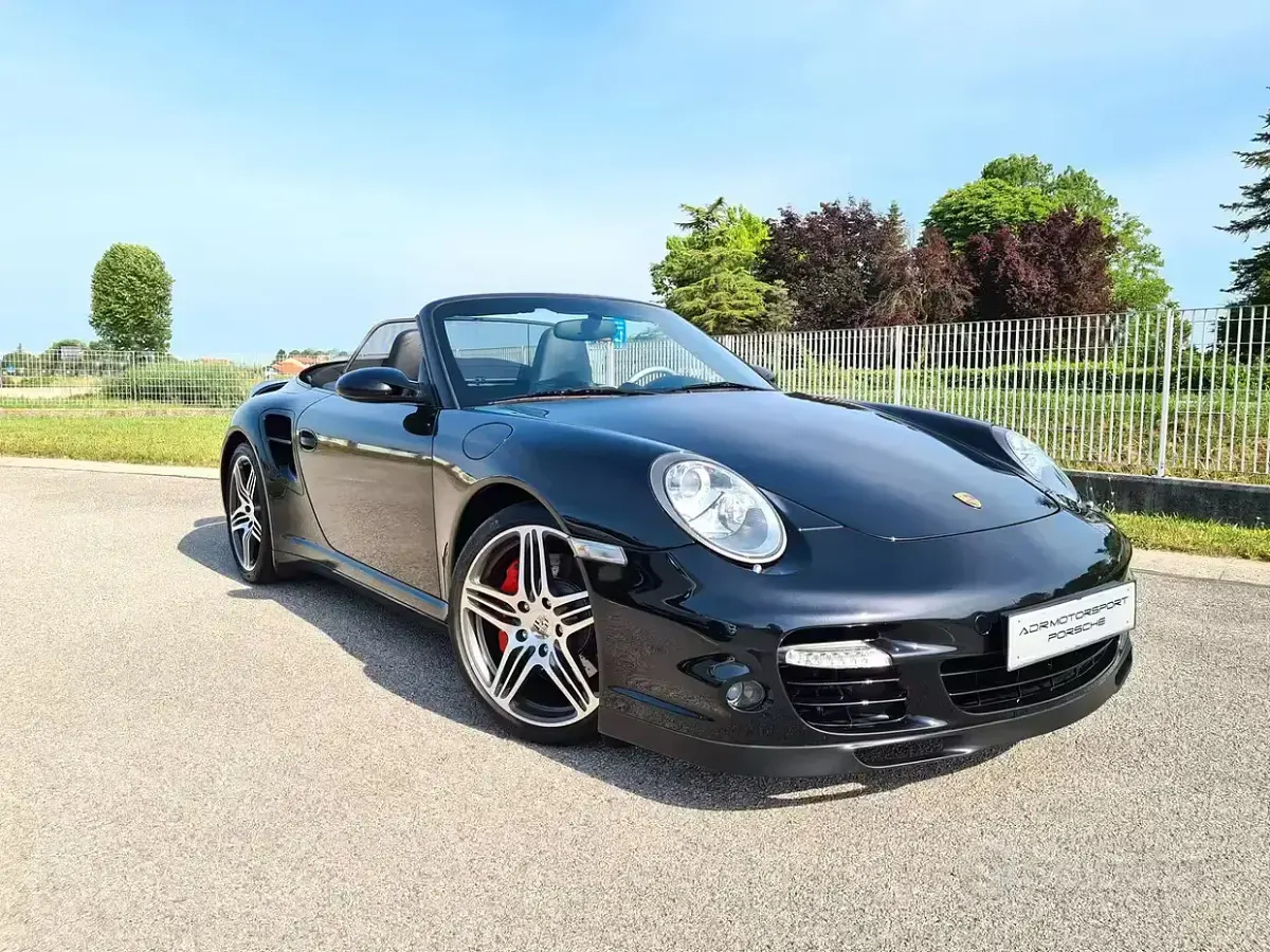 Usata Porsche 997 480 CV (353 kW) 2008 Nero Cabrio