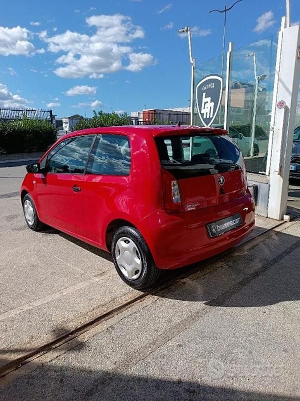 Usata Skoda Citigo Style 60 CV (44 kW) 2018 Rosso(met.) Utilitaria