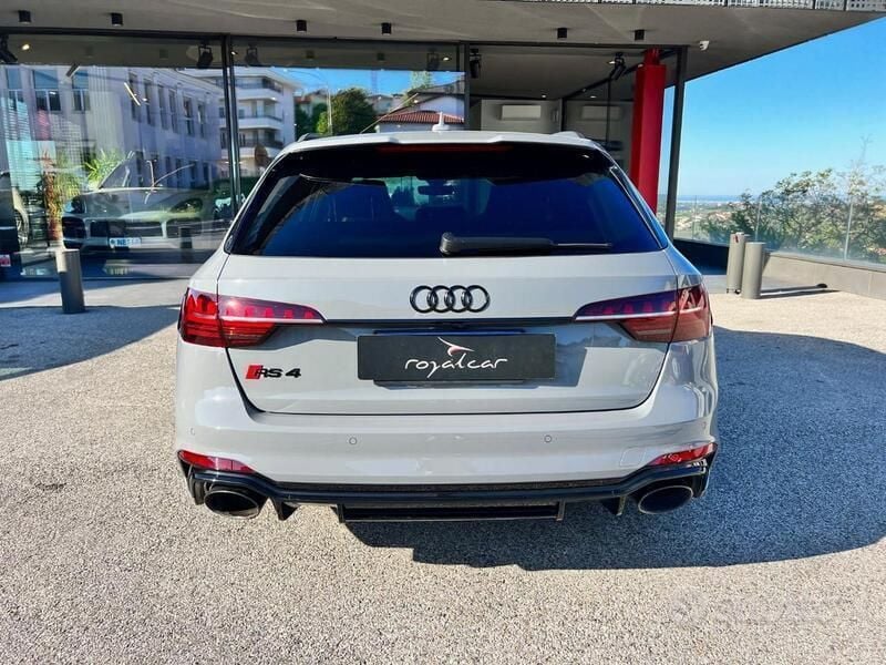 Usata Audi RS4 Ambiente 450 CV (330 kW) 2020 Grigio Station wagon