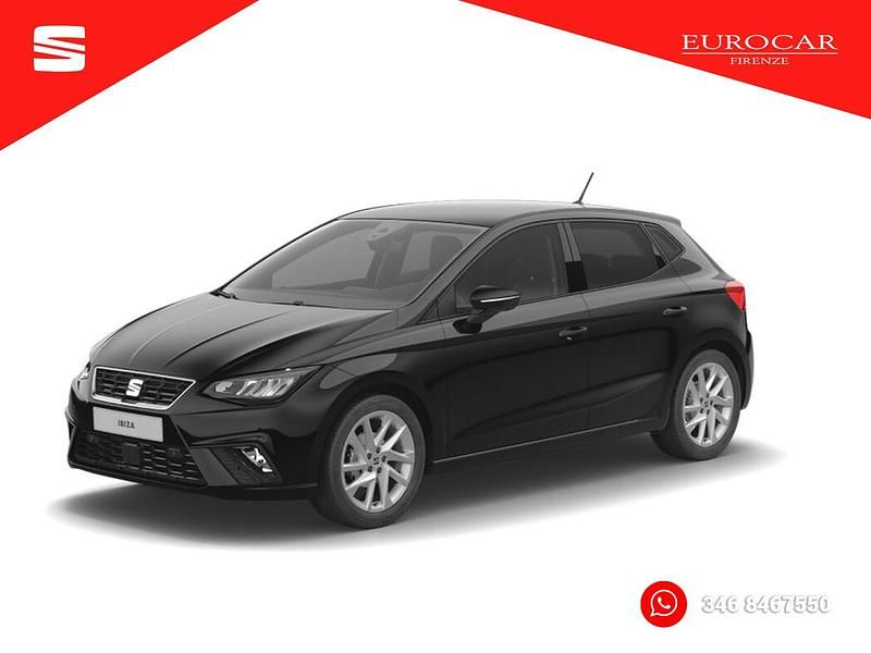 Nero midnight Nuova 2025 Seat Ibiza FR Tre volumi | 21.000 € (Buon prezzo) - Immagine 1/4