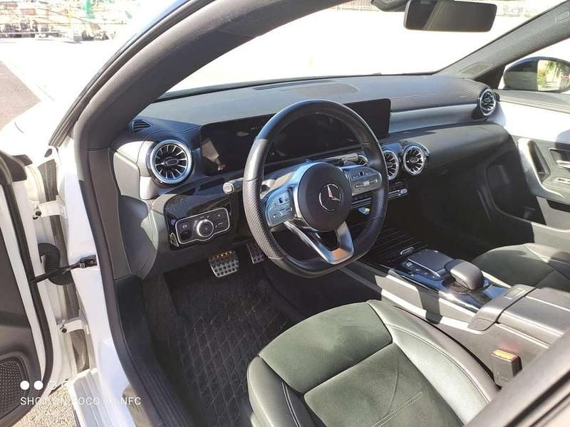 Usata Mercedes CLA200 Edition 150 CV (110 kW) 2021 Bianco Coupé